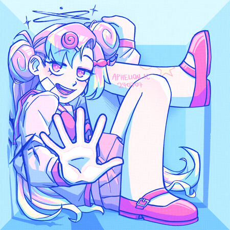 Full body, 1 chara, simple bg